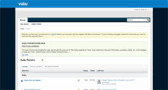 Desktop Screenshot of forum.vudu.com